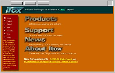 ITOX Home Page